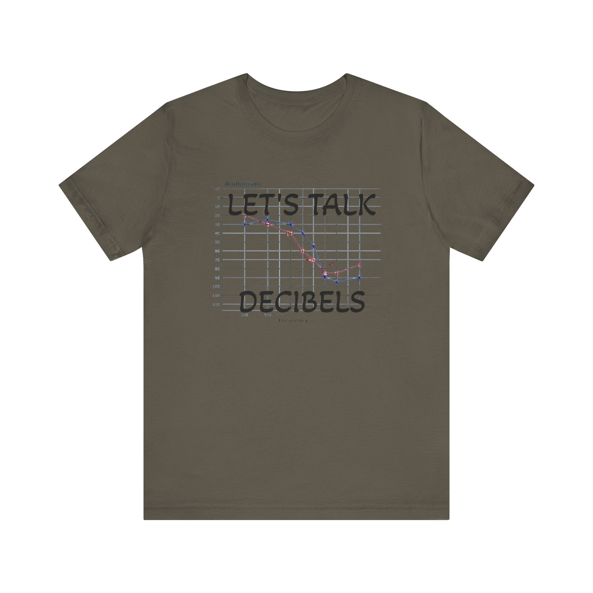 DECIBEL METER Jersey Short Sleeve Tee