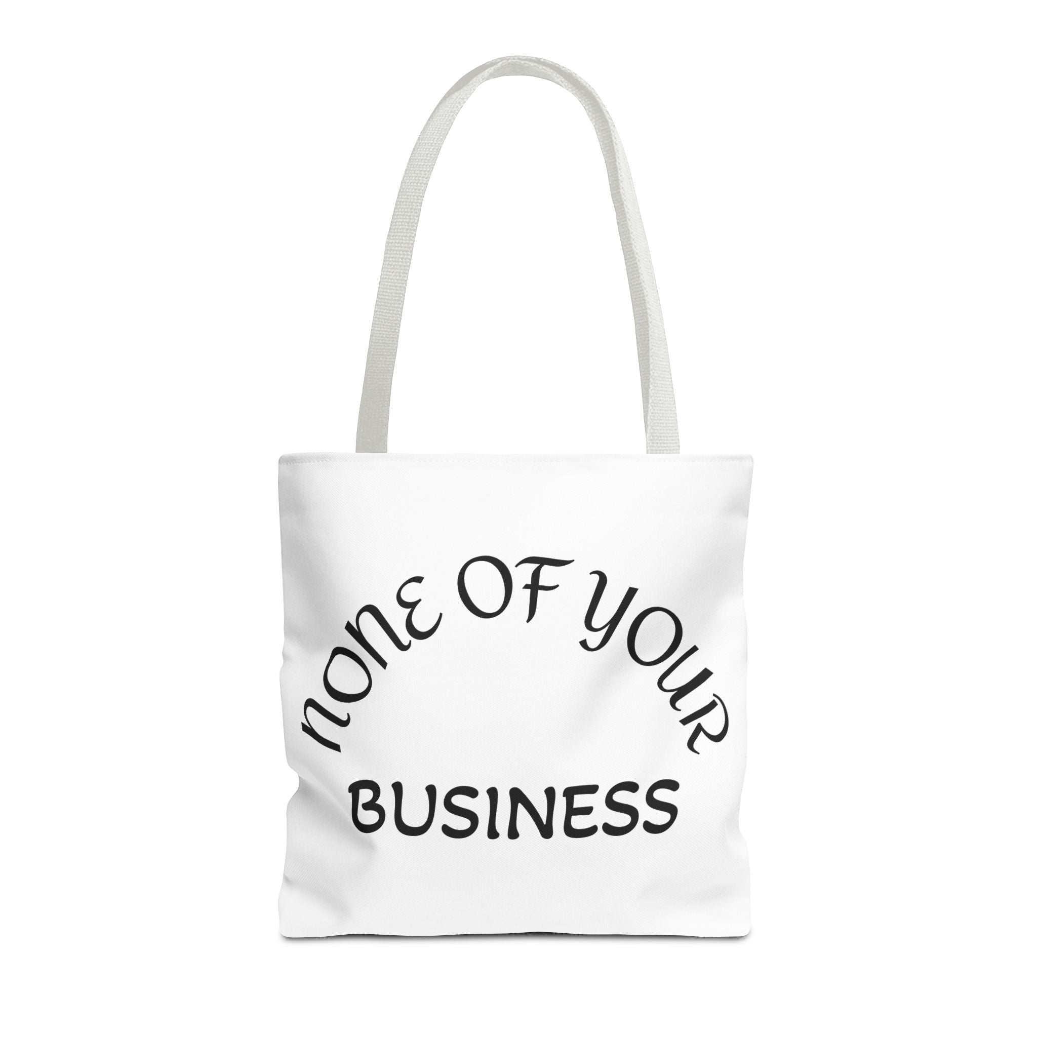 None of your Business (rat on the backside)Tote Bag (AOP)