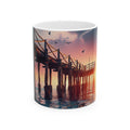 Beach Pier Coffee Mug (11oz, 15oz)