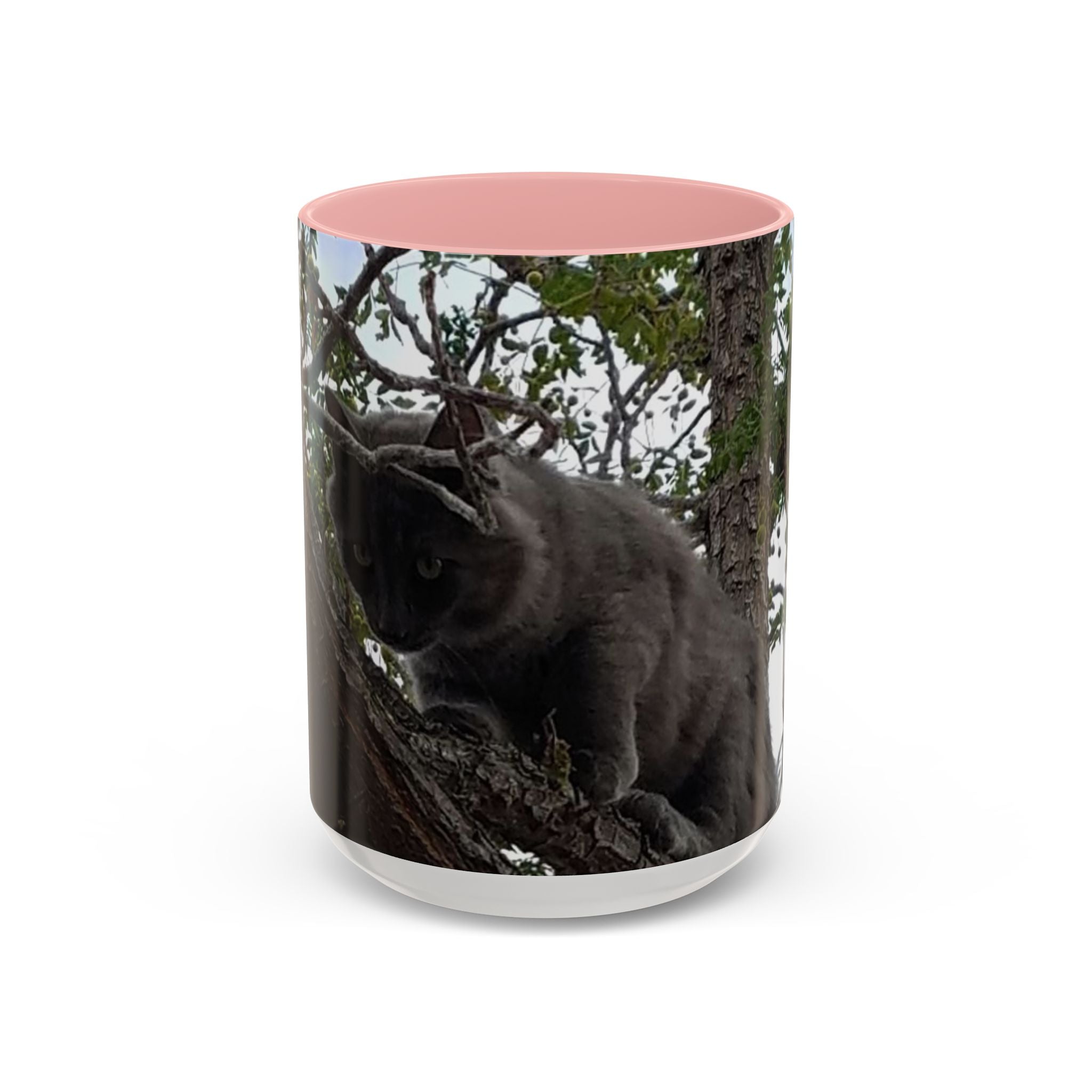 Cat in a Tree Accent Coffee Mug (11oz, 15oz)