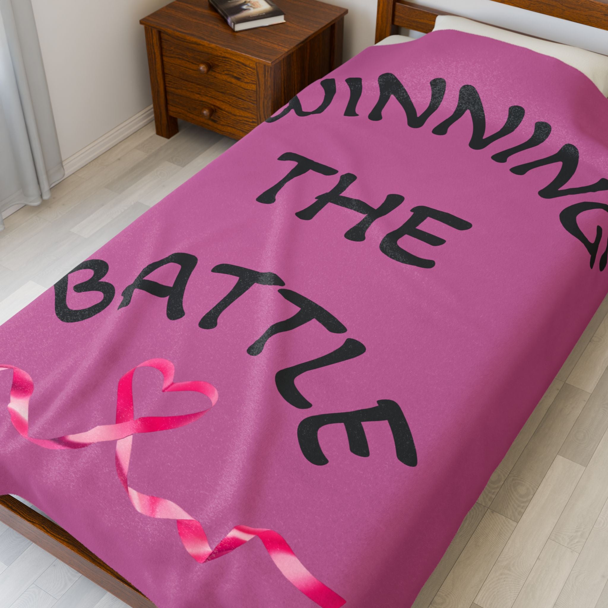 Velveteen Plush Blanket - Winning the Battle