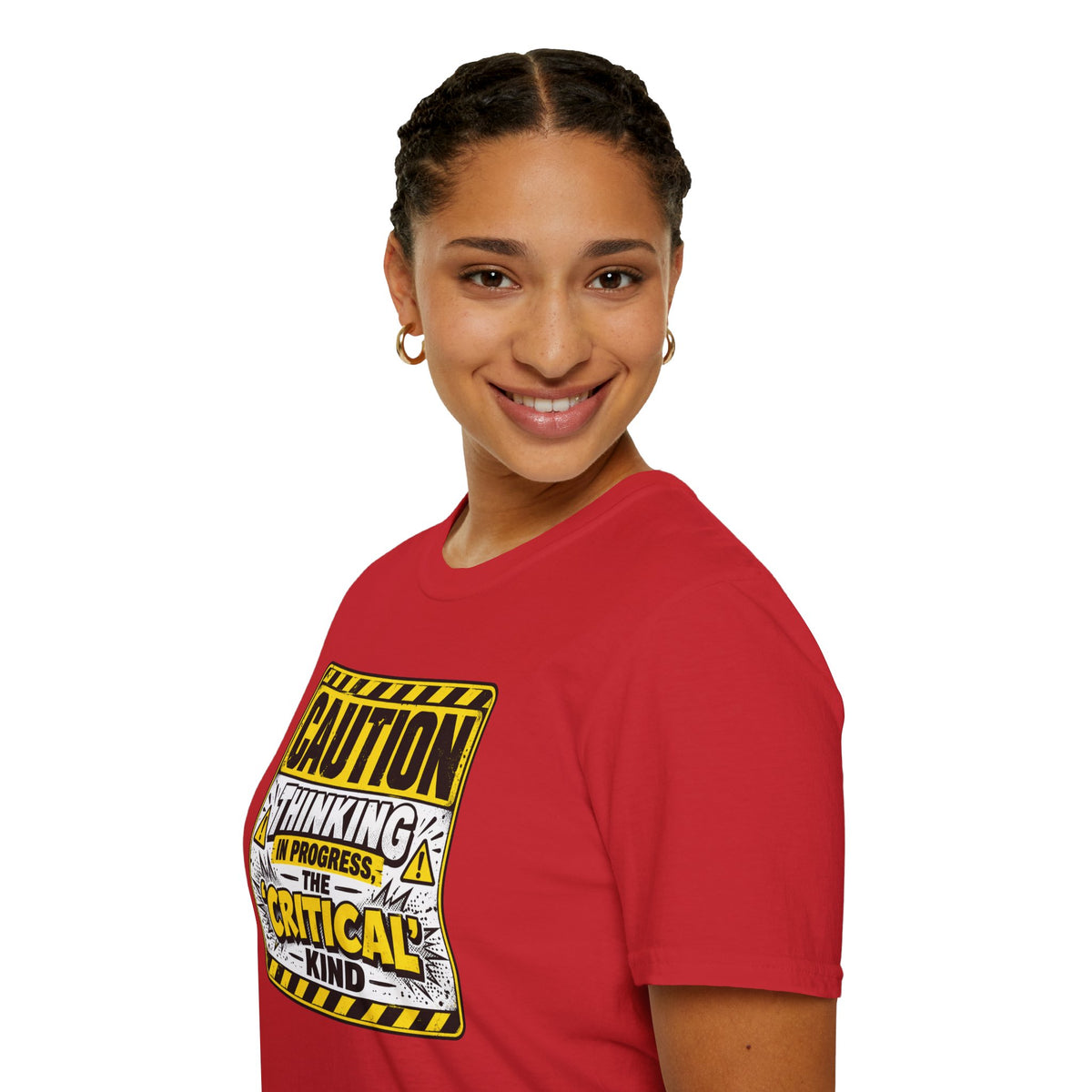 Caution Thinking in Progress Critical Kind T-Shirt