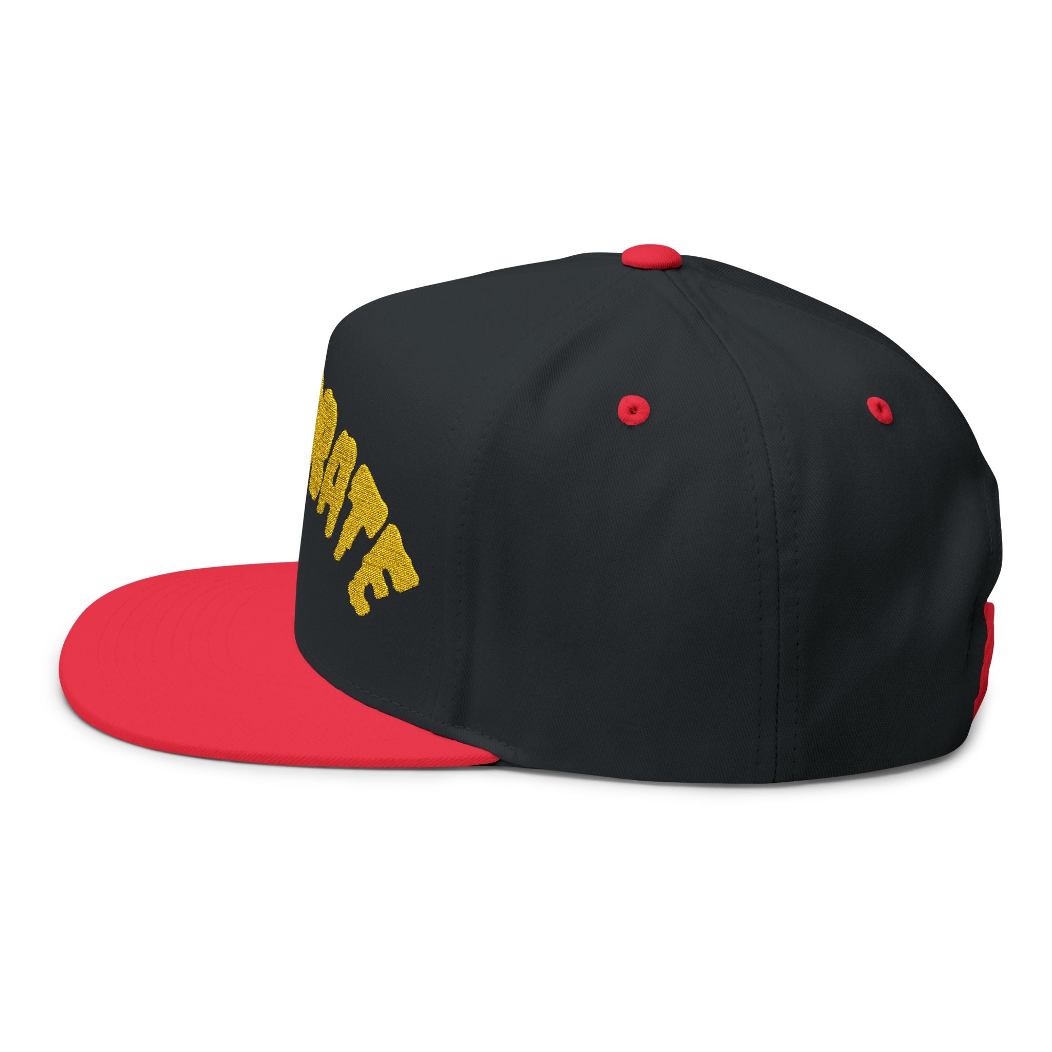 Flat Bill Cap (Embroidery)
