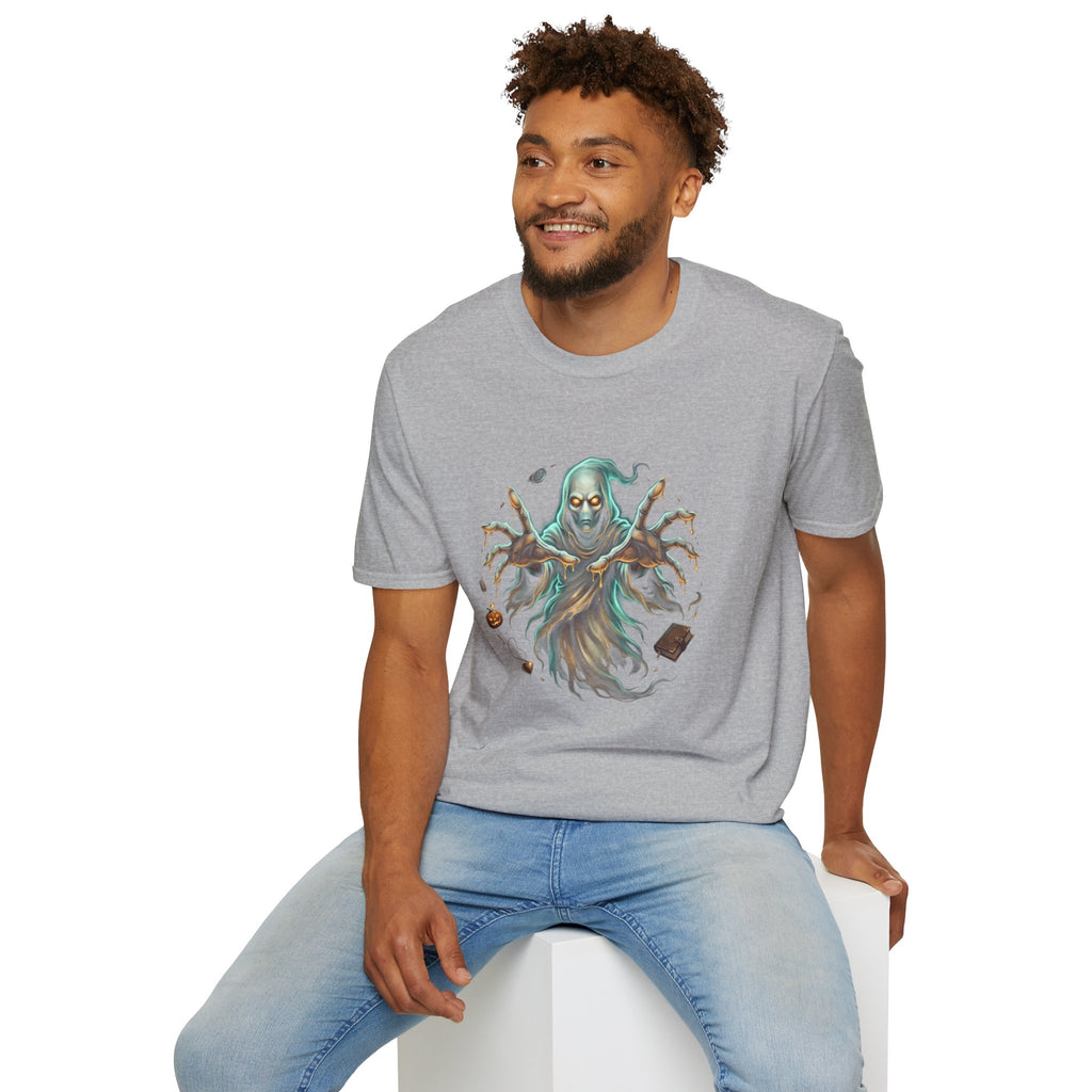 Hooded Specter Halloween Unisex Softstyle T-Shirt