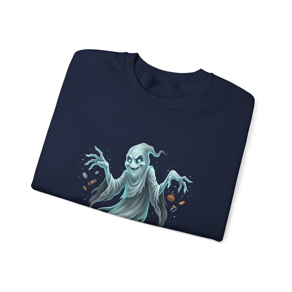 Mischief Ghost Halloween Crewneck Sweatshirt