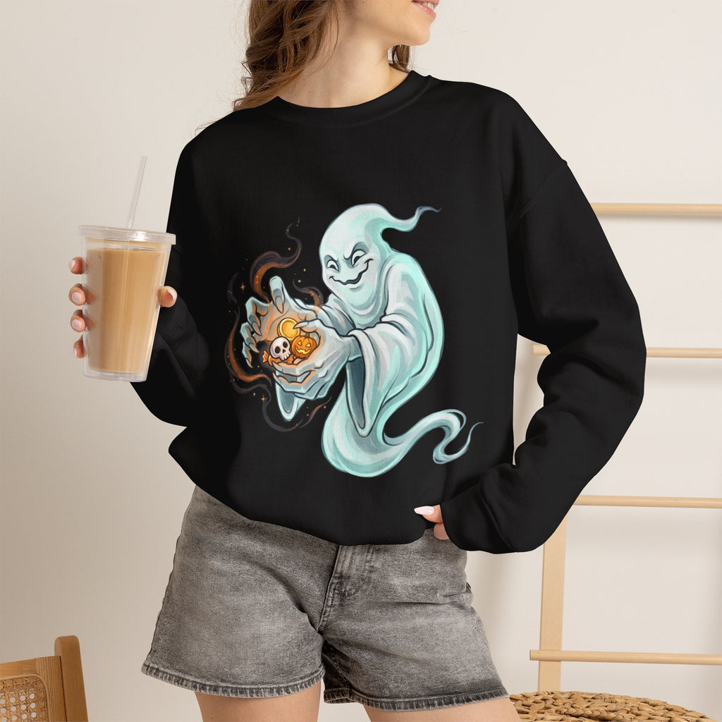 Ghost Portal Halloween Unisex Heavy Blend Crewneck Sweatshirt