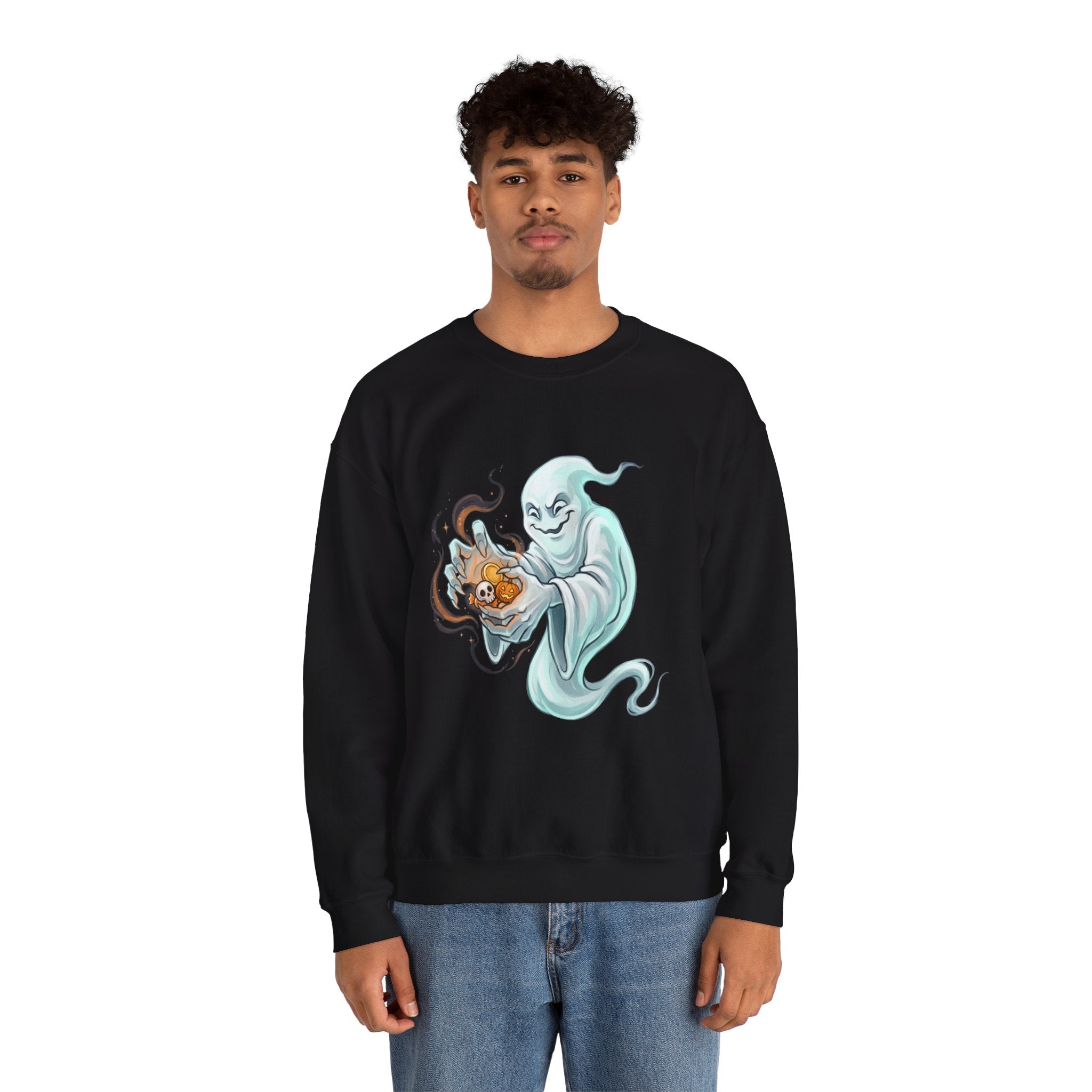Ghost Portal Halloween Unisex Heavy Blend Crewneck Sweatshirt