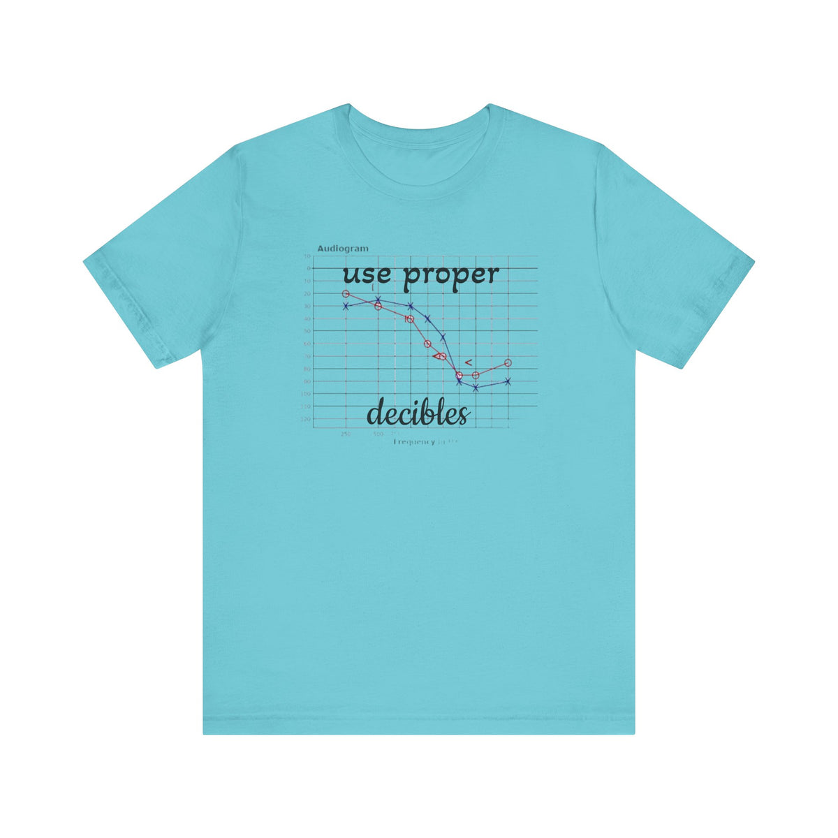 DECIBEL METER Jersey Short Sleeve Tee