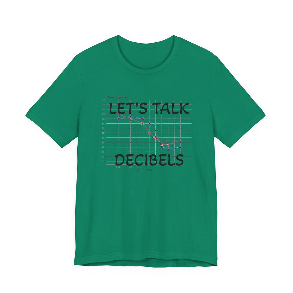DECIBEL METER Jersey Short Sleeve Tee