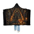 Halloween Scarecrow Pumpkin Patch Snuggle Blanket