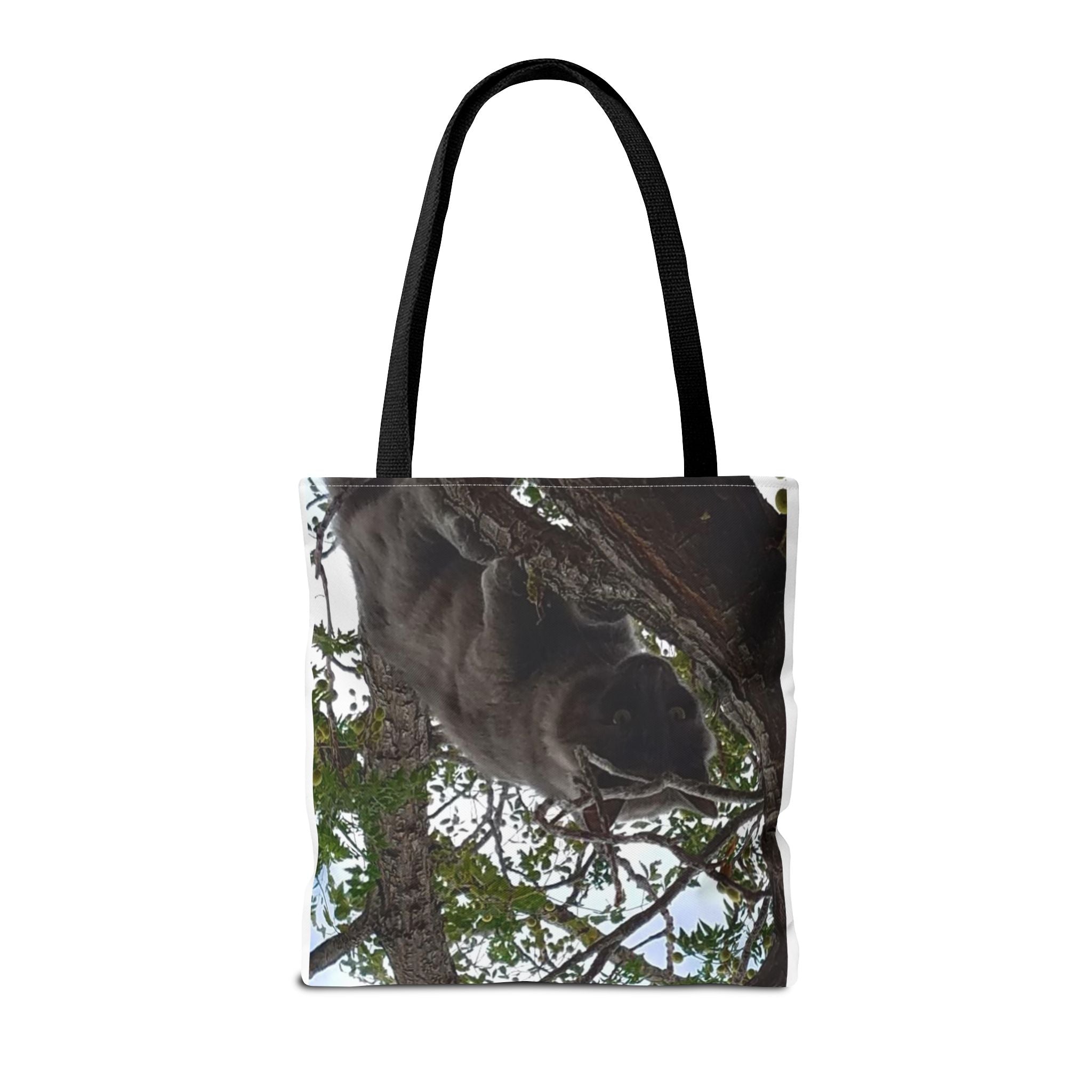 Kitty in a Tree Tote Bag