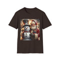 Christmas Santa & Snowman T-Shirt