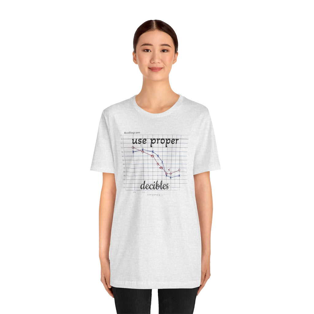DECIBEL METER Jersey Short Sleeve Tee