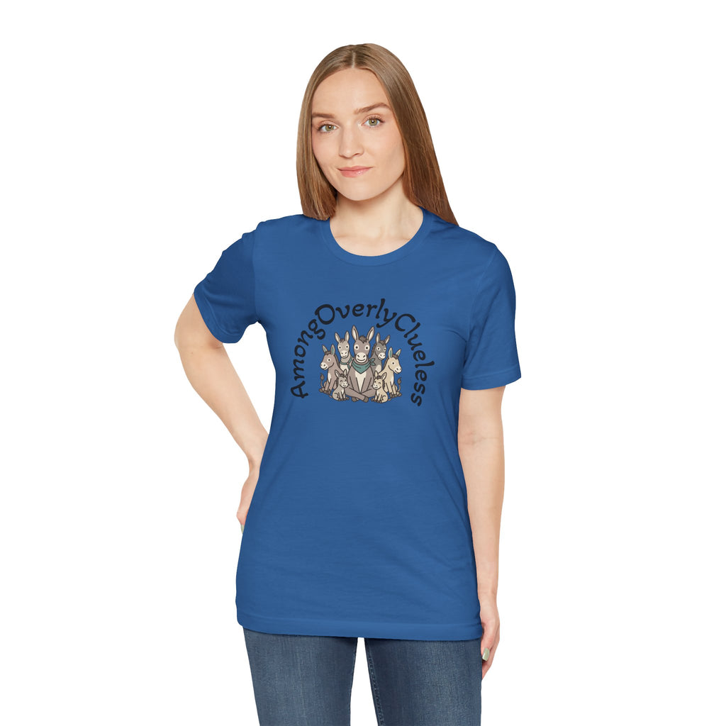 Among the Overly Clueless Unisex Softstyle T-Shirt