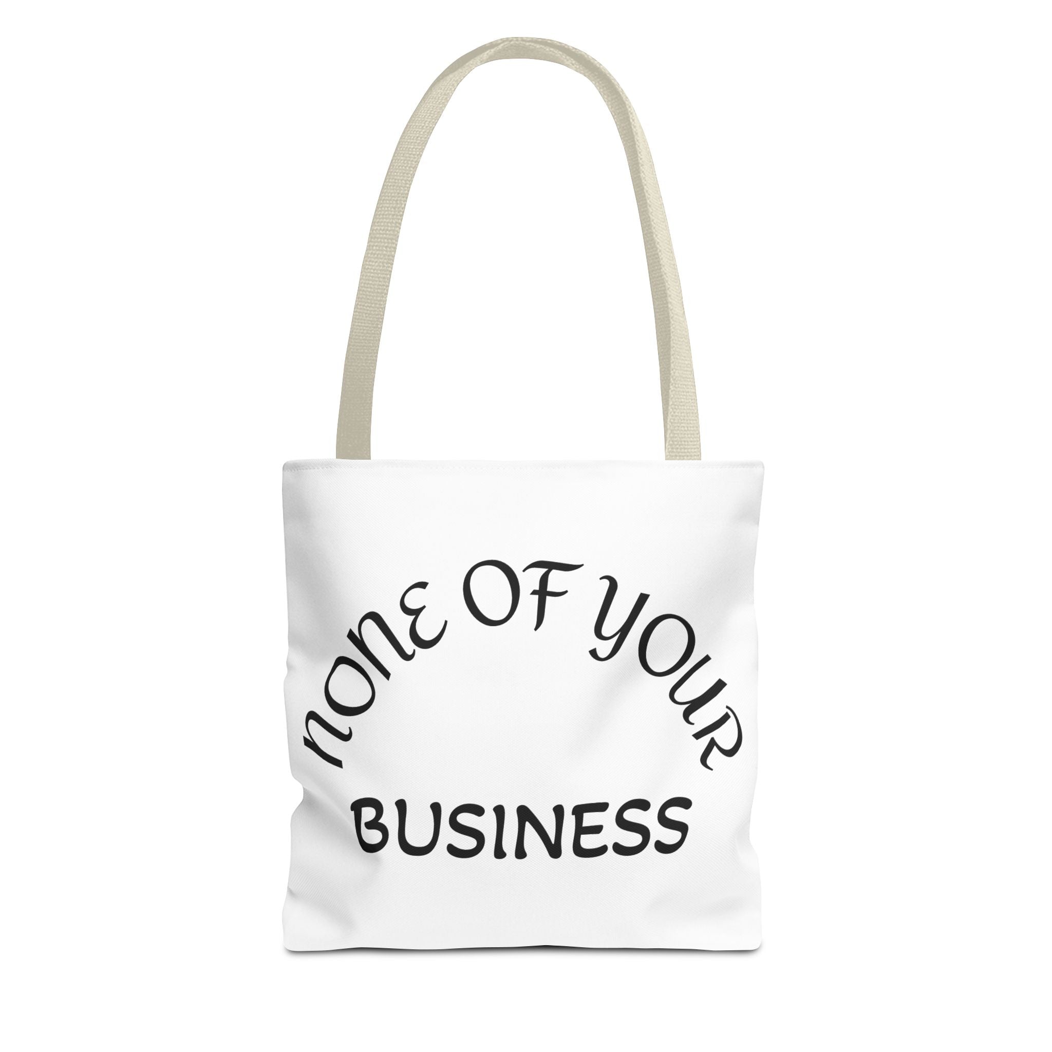 None of your Business (rat on the backside)Tote Bag (AOP)