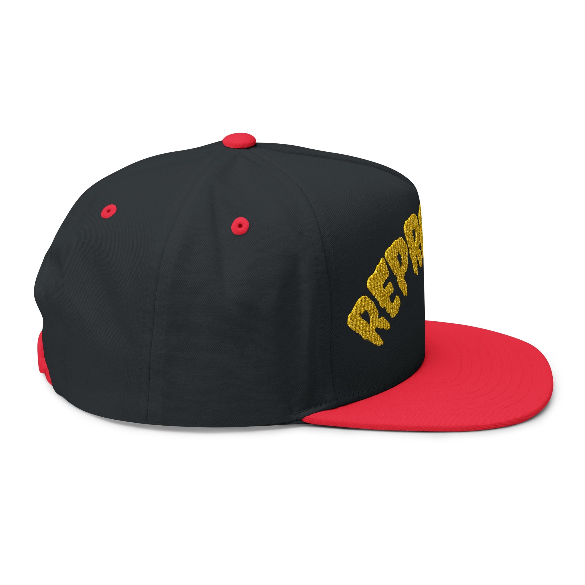 Flat Bill Cap (Embroidery)