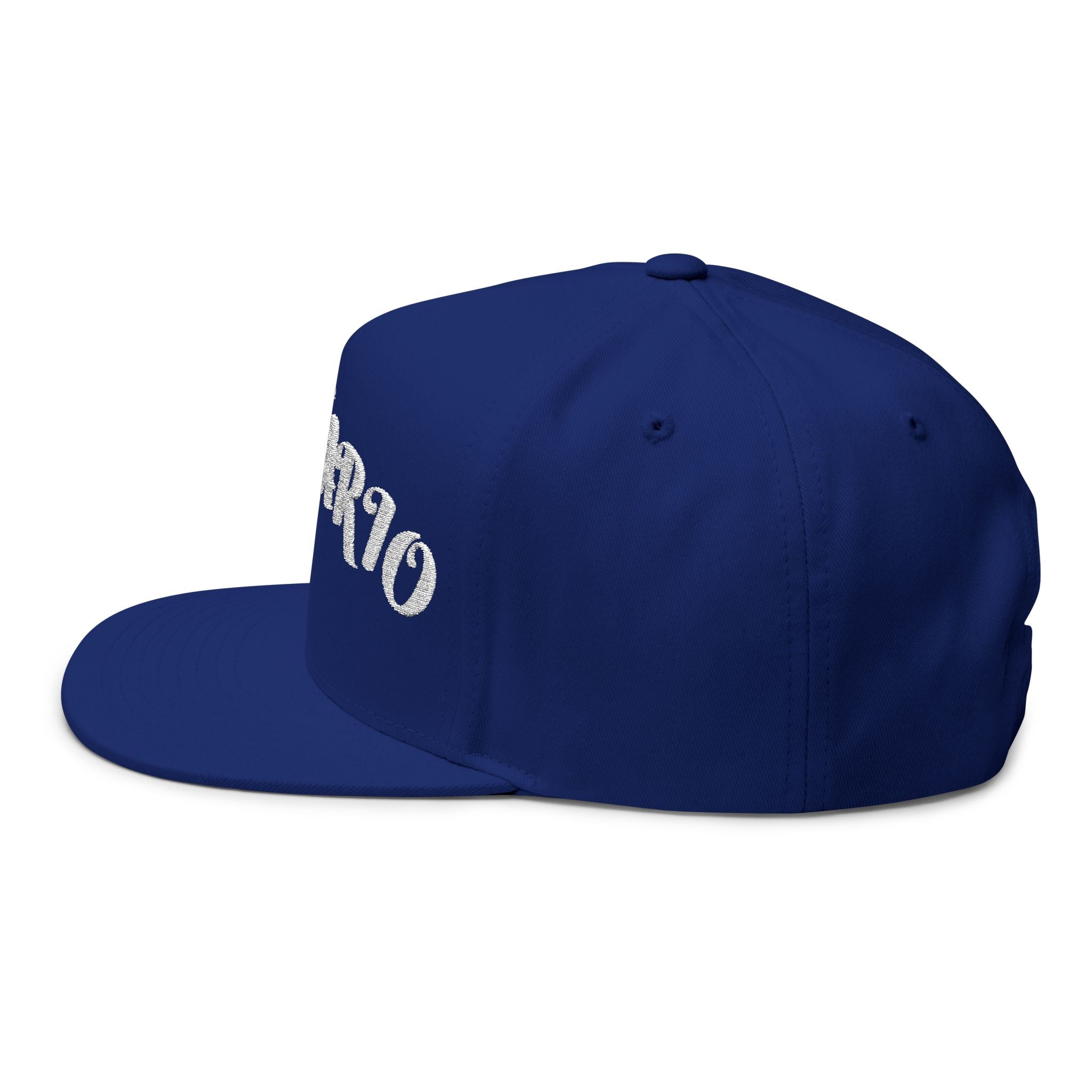 Flat Bill Cap (Embroidery)
