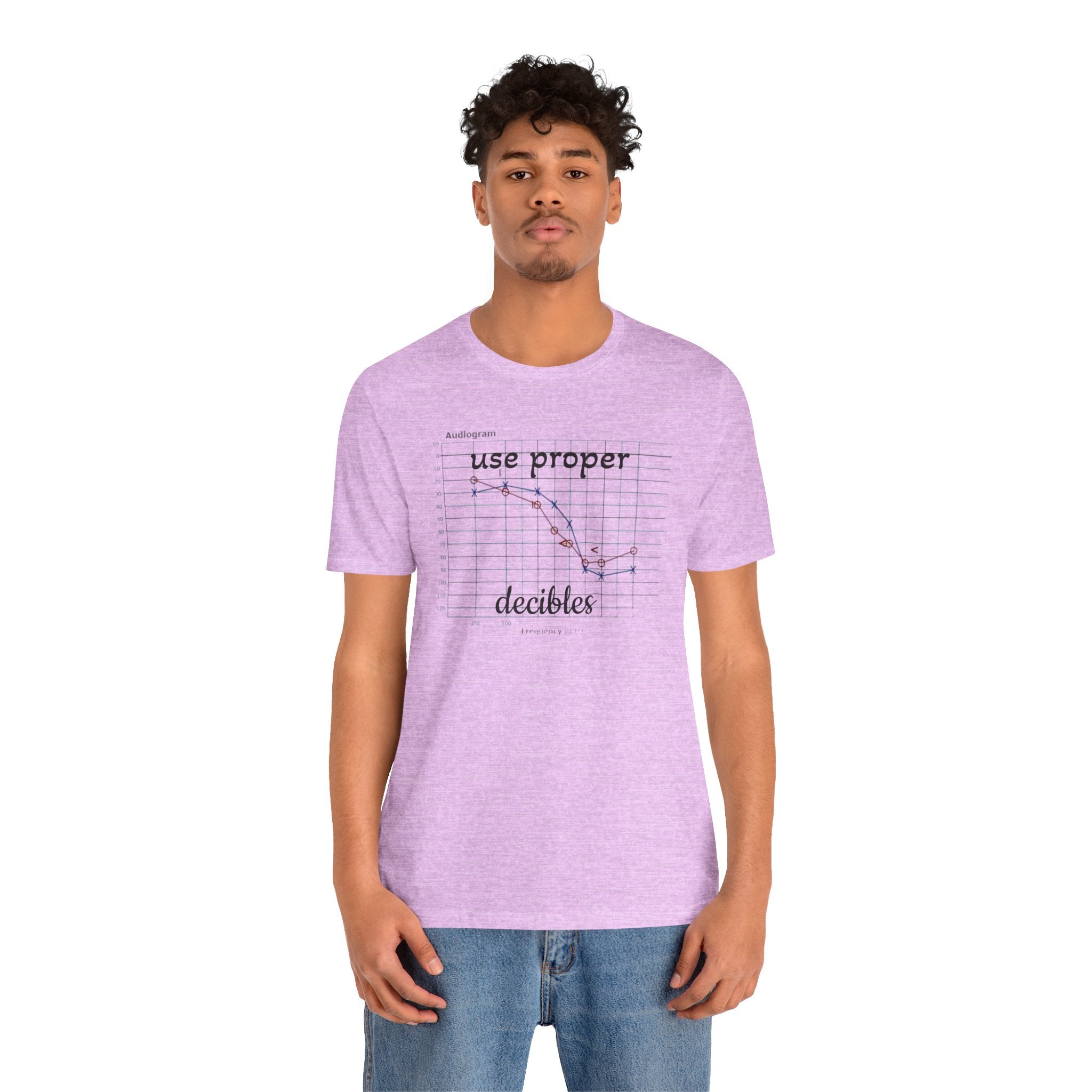 DECIBEL METER Jersey Short Sleeve Tee