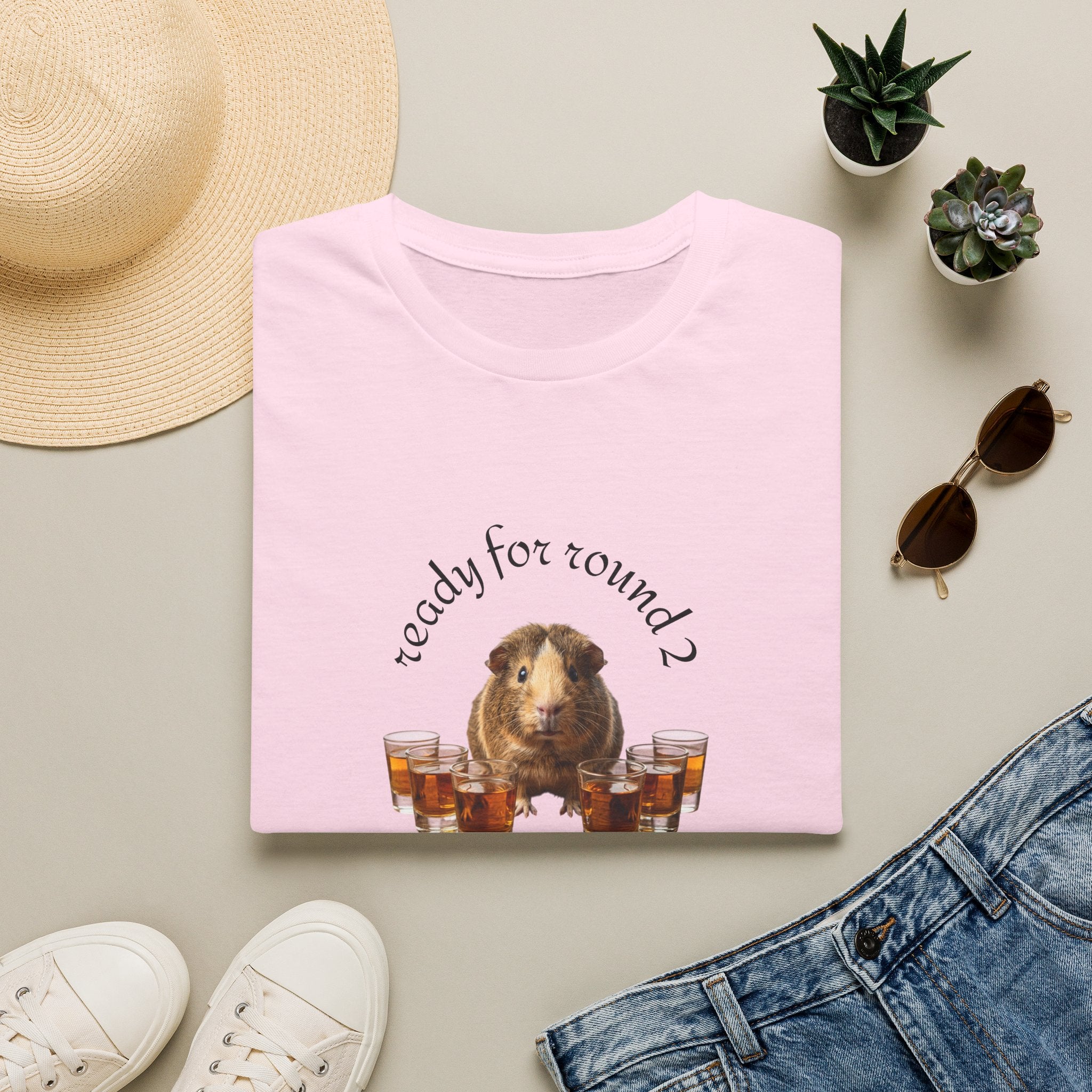 ROUND 2 Unisex Soft style T-Shirt