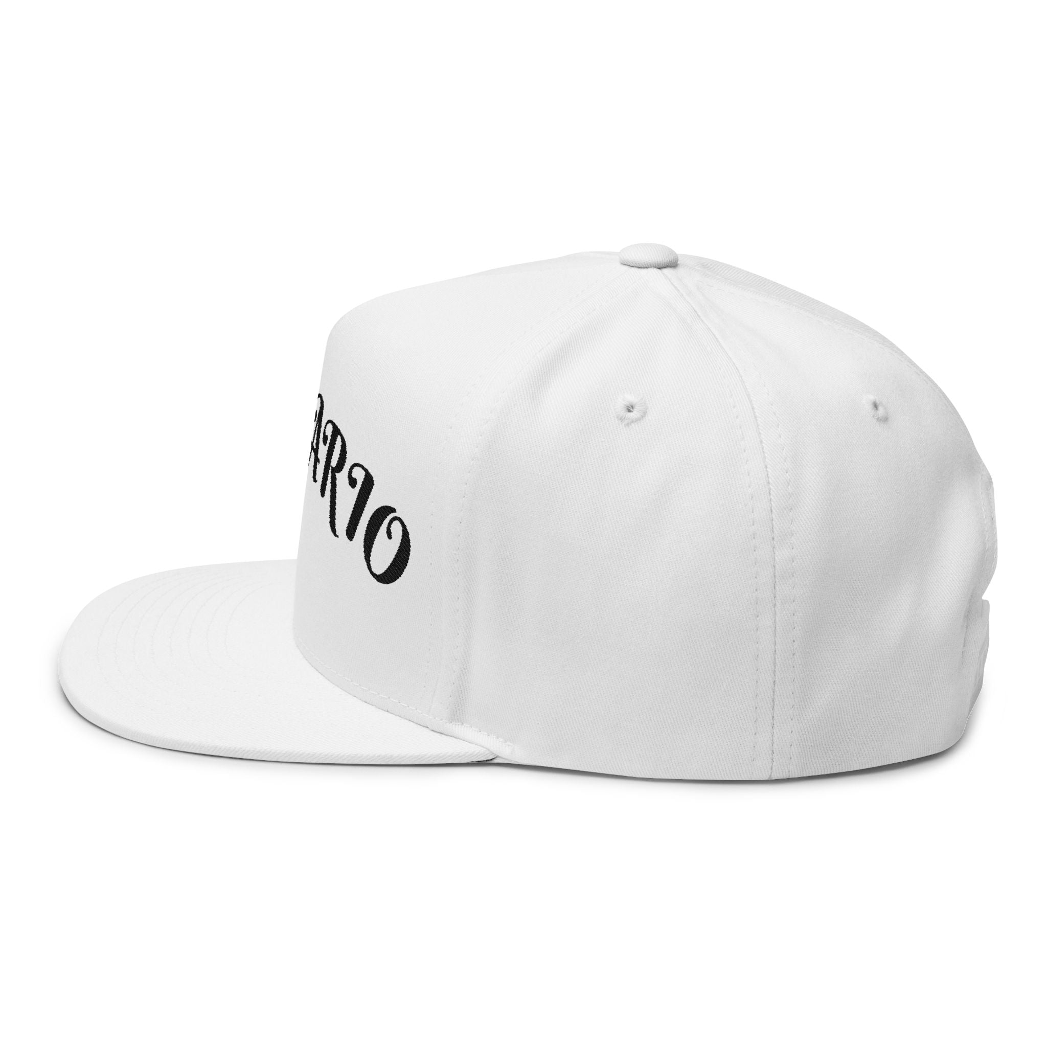Flat Bill Cap (Embroidery)