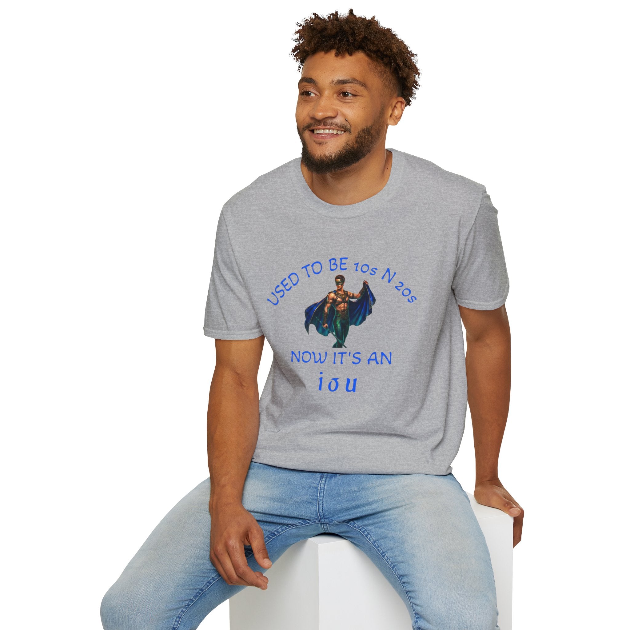 used to be 10's and 20's Unisex Soft style T-Shirt