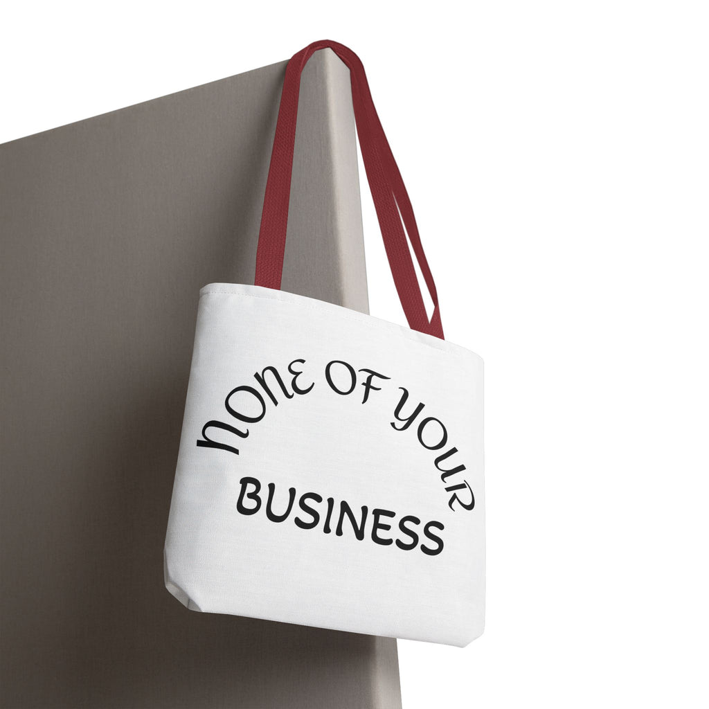 None of your Business (rat on the backside)Tote Bag (AOP)
