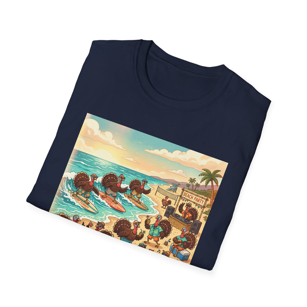 Tropical Beach Party T-Shirt – Colorful Summer Vacation Design