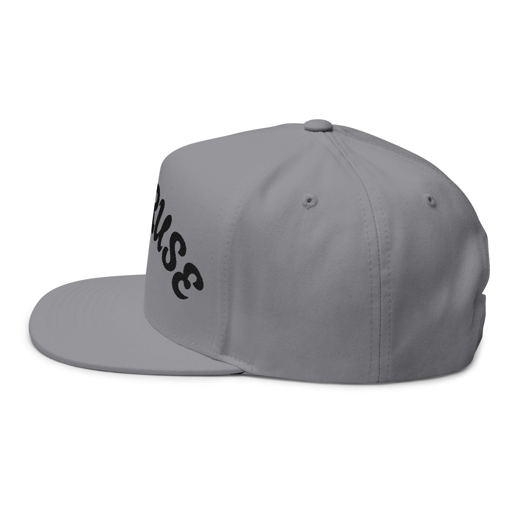 Flat Bill Cap (Embroidery)