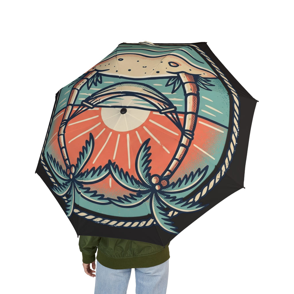 SUNSET Semi-Automatic Foldable Umbrella