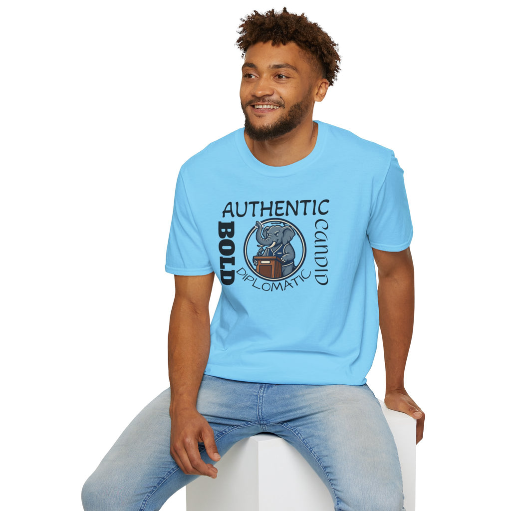TALKING ELEPHANT Unisex Soft style T-Shirt