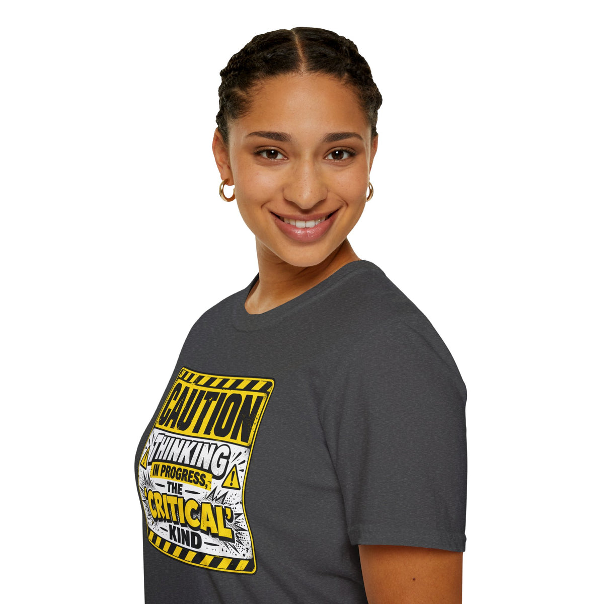 Caution Thinking in Progress Critical Kind T-Shirt
