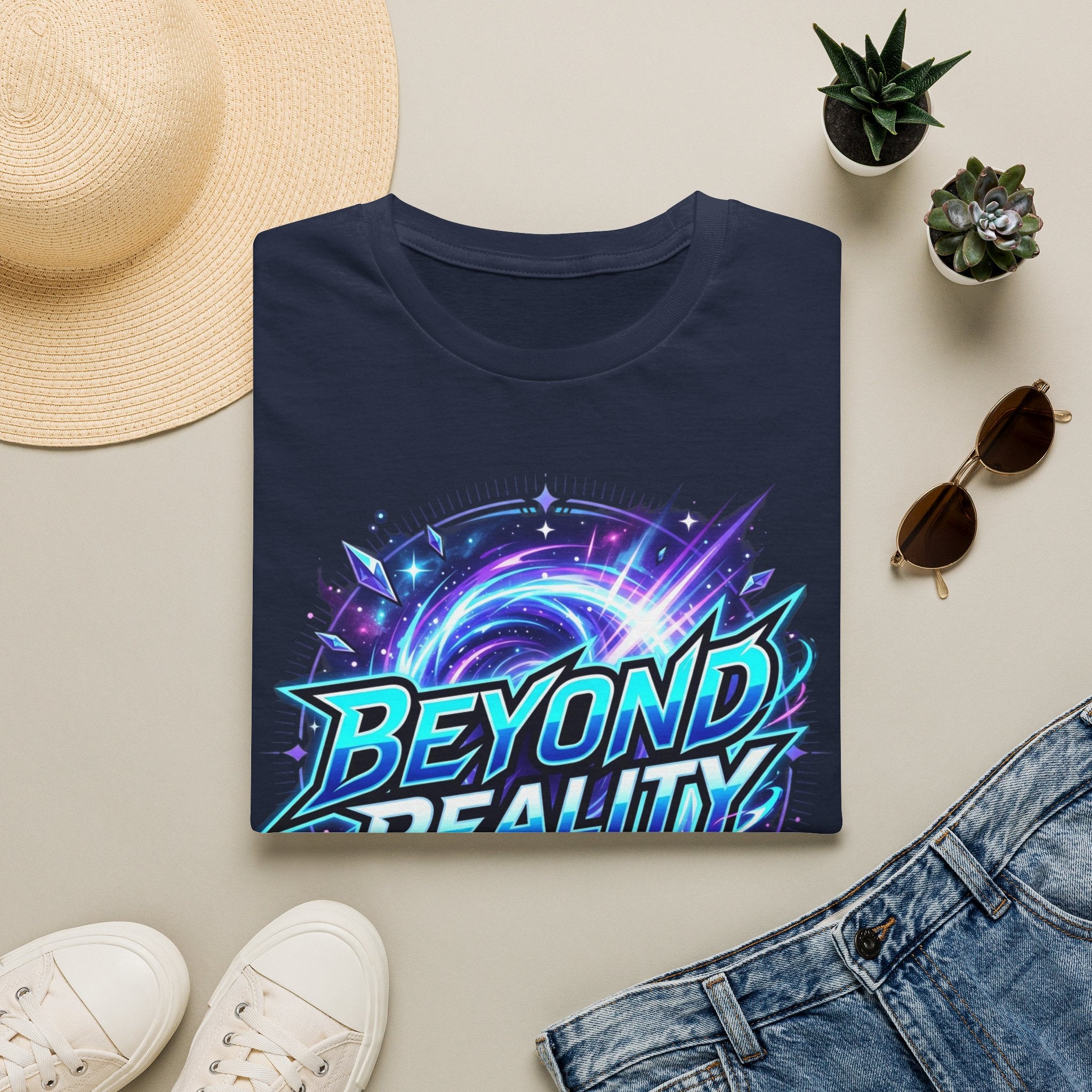 Beyond Reality Graphic T‑Shirt — Cosmic Portal Gaming Tee