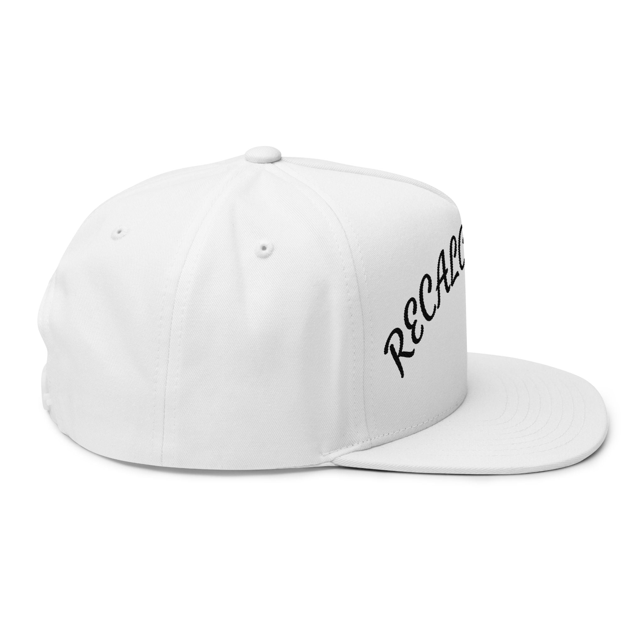 Flat Bill Cap (Embroidery)