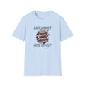 Baby Boomer Funny Graphic T-Shirt — 'Piqued, Touchy, Cranky...' Vintage Floral Tee