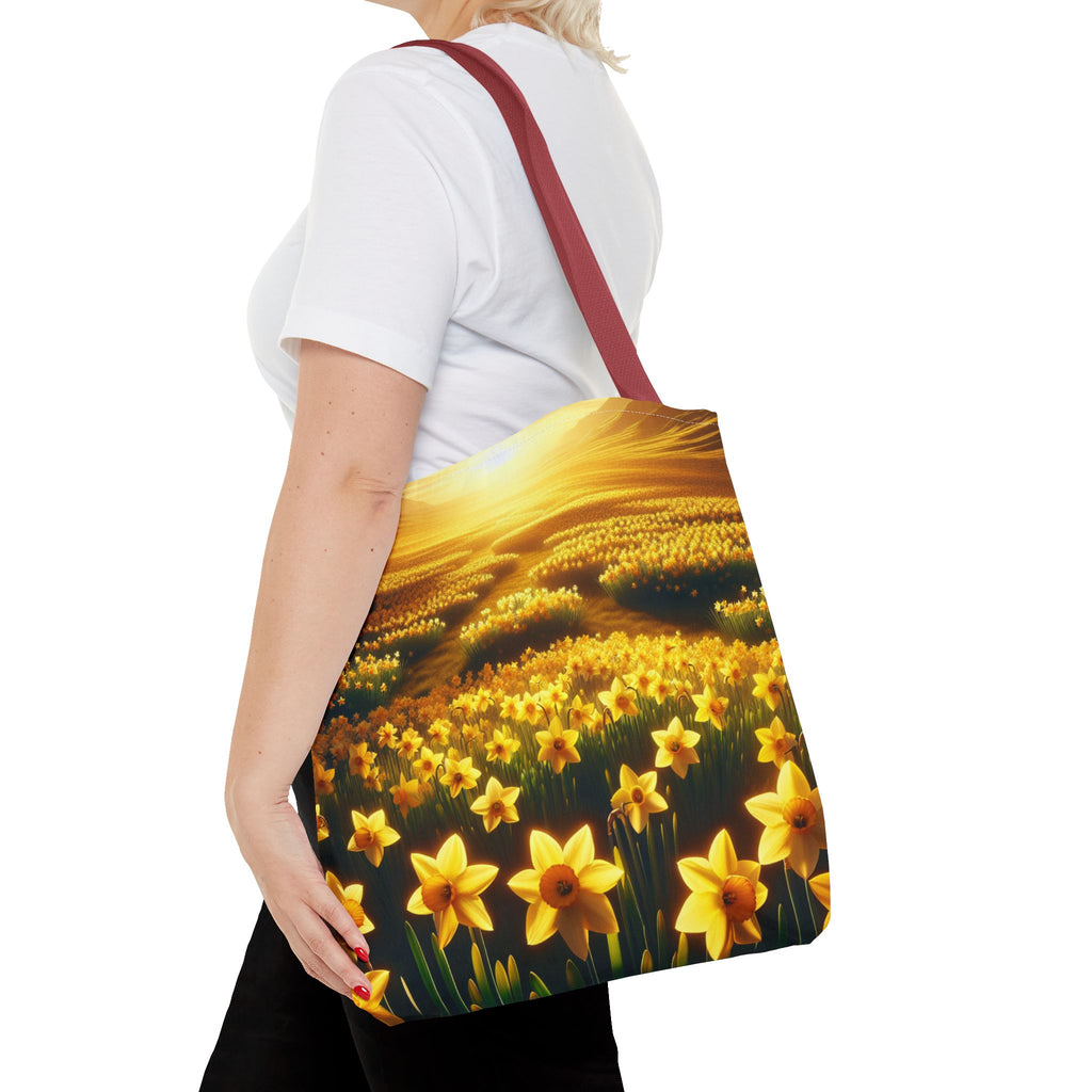 Sea of Daffodils Tote Bag (AOP)