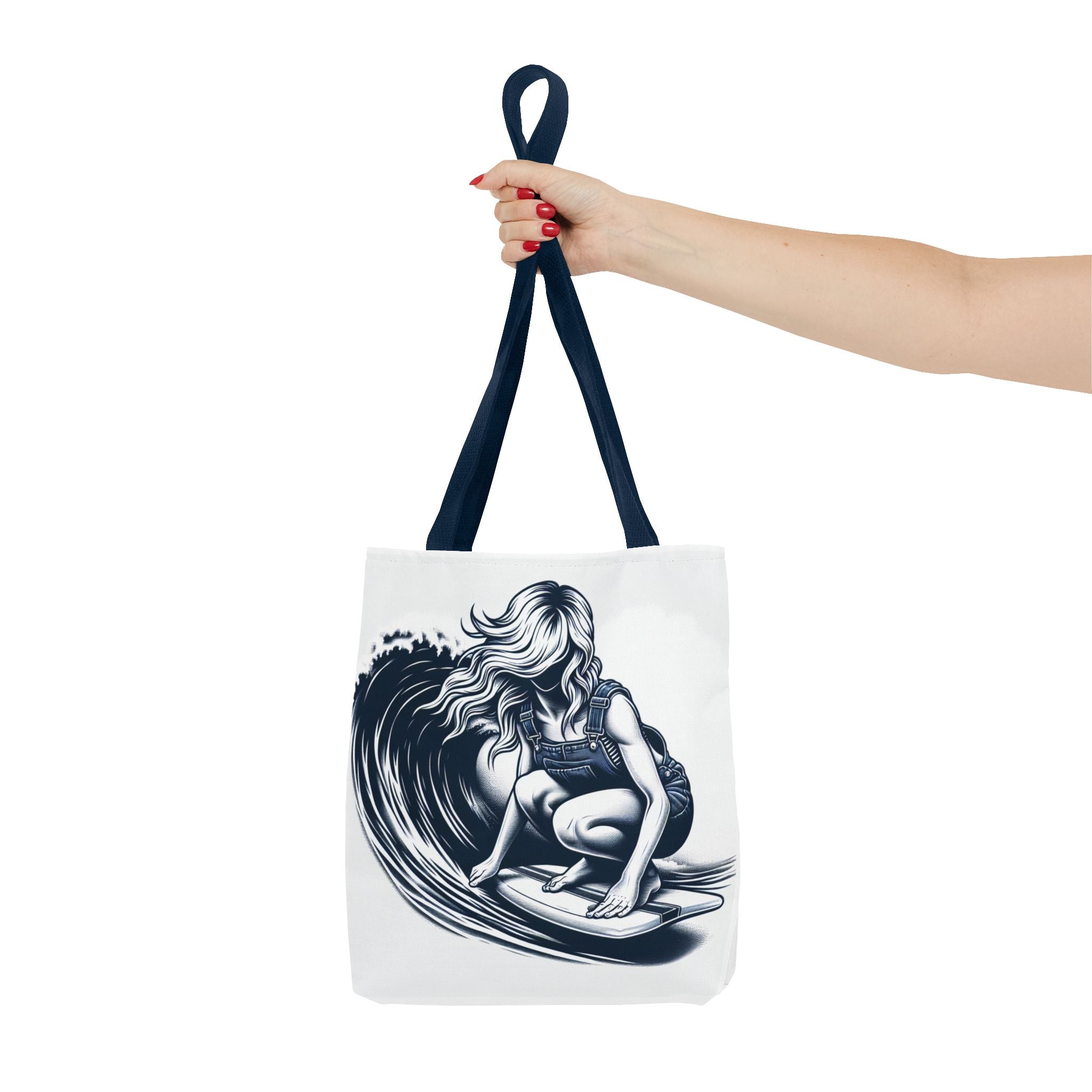 Female Surfer Tote Bag (AOP)