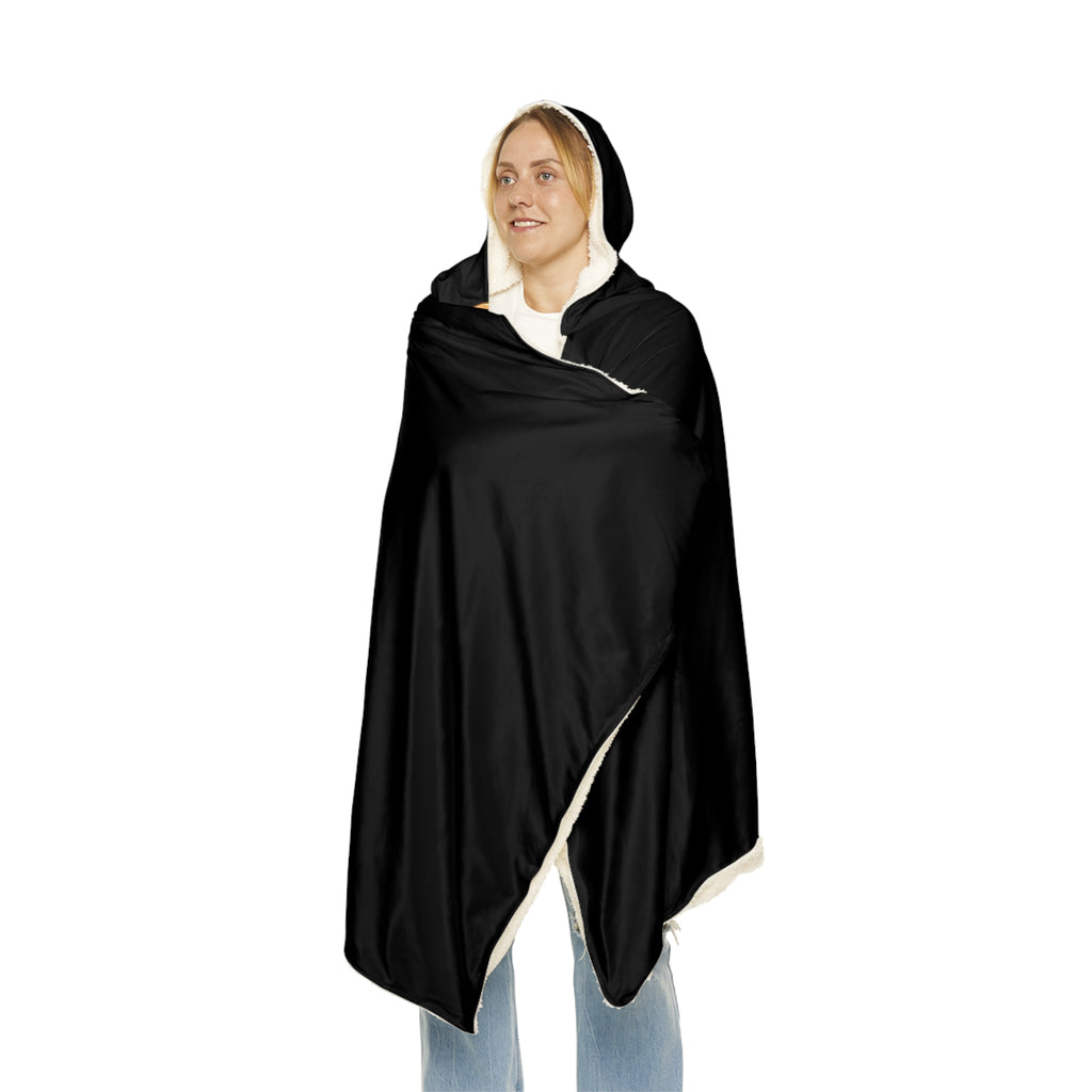 Hooded Snuggle Blanket — Relaxing Chicken on Beach Lounge Design