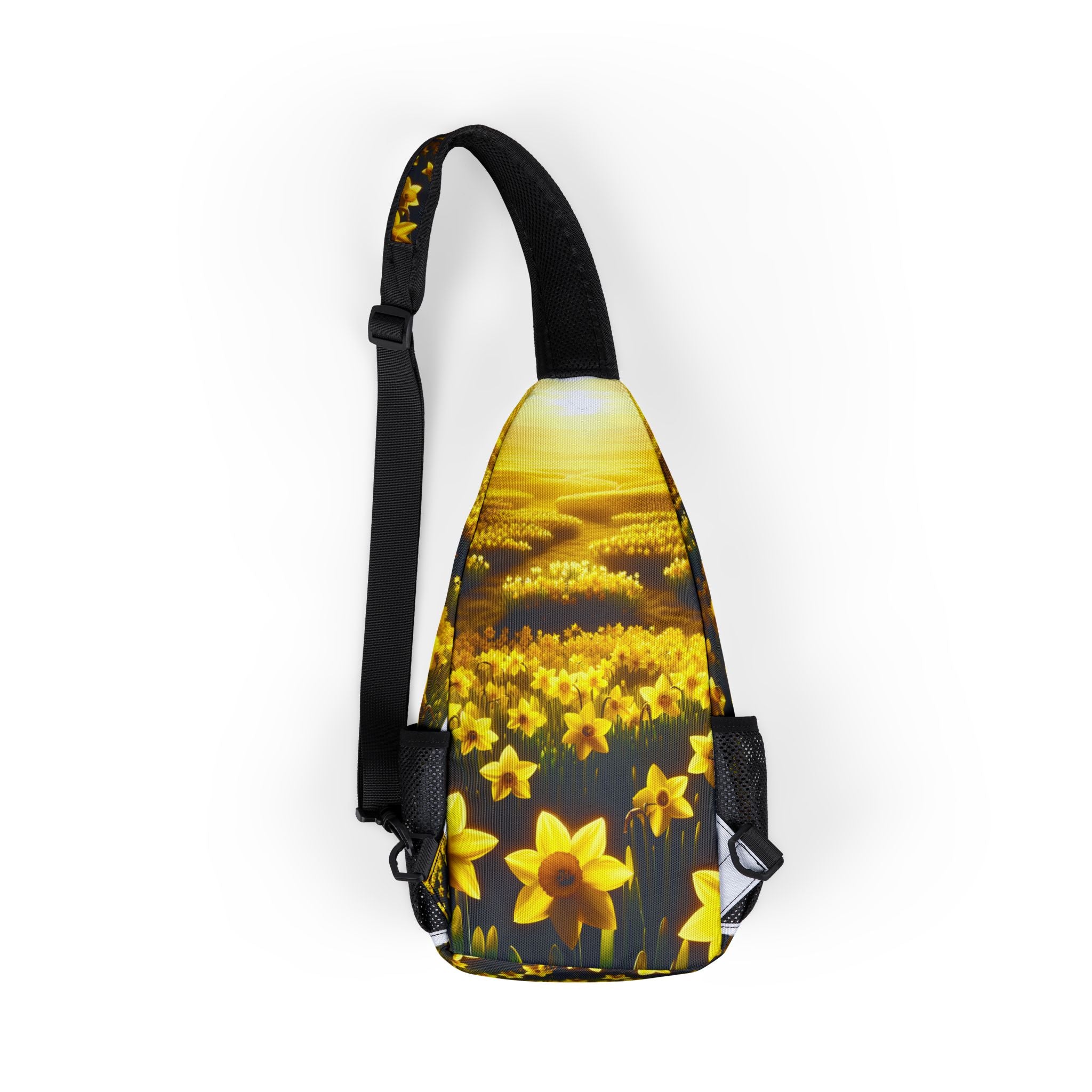 Sea of Daffodils Chest Bag (AOP)