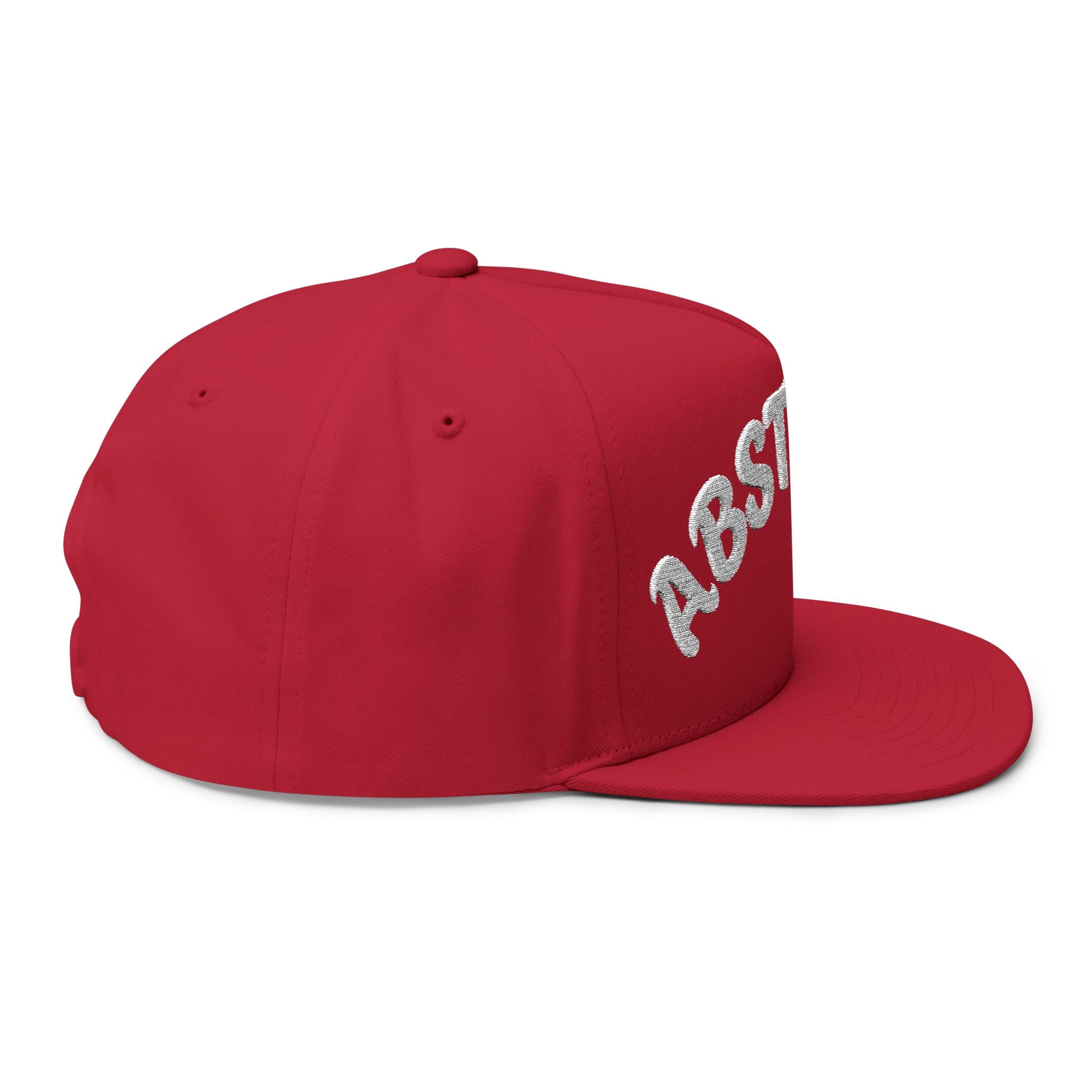 Flat Bill Cap (Embroidery)