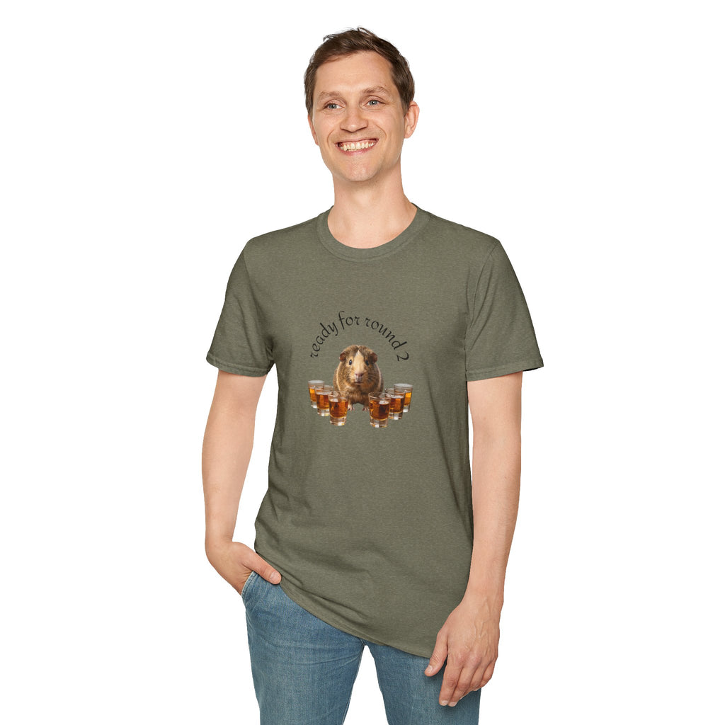 ROUND 2 Unisex Soft style T-Shirt