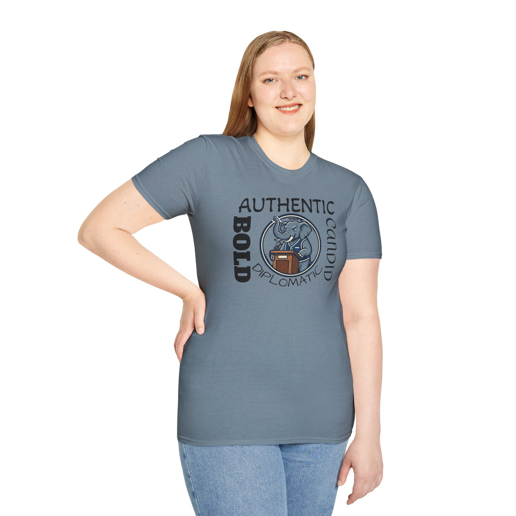 TALKING ELEPHANT Unisex Soft style T-Shirt