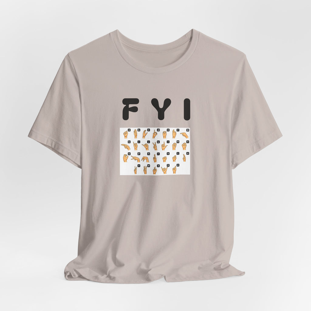 Unisex Jersey Short Sleeve Tee
