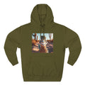 Three-Panel Fleece Hoodie