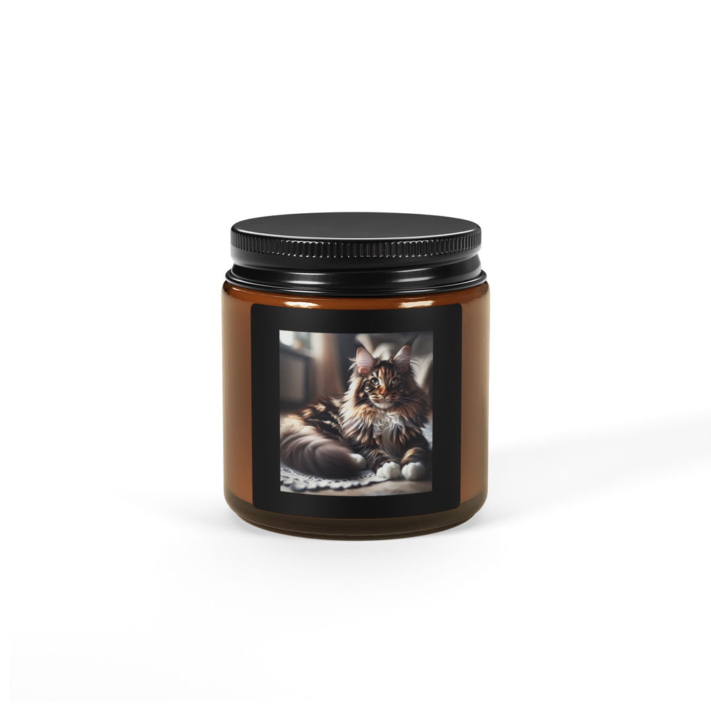 Maine Coon Cat Scented Candle (9oz)