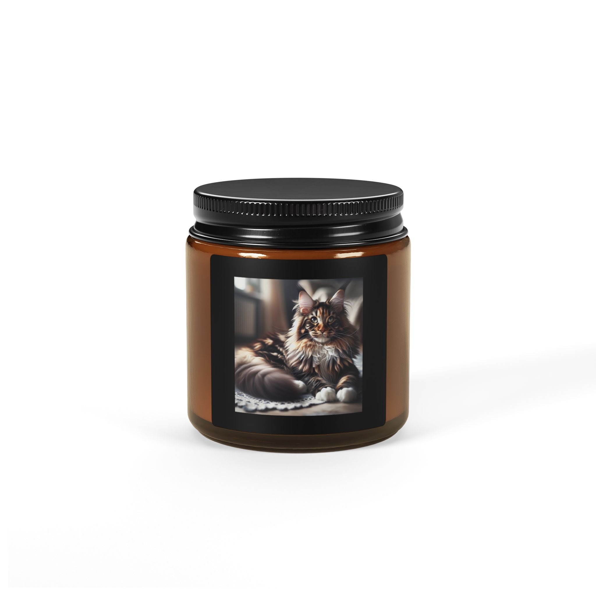 Maine Coon Cat Scented Candle (9oz)