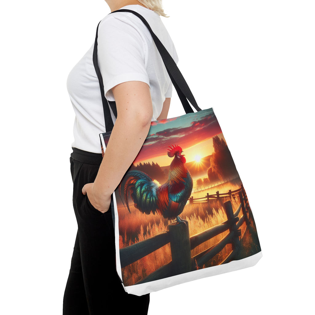 Rooster Wake Up Call Tote Bag