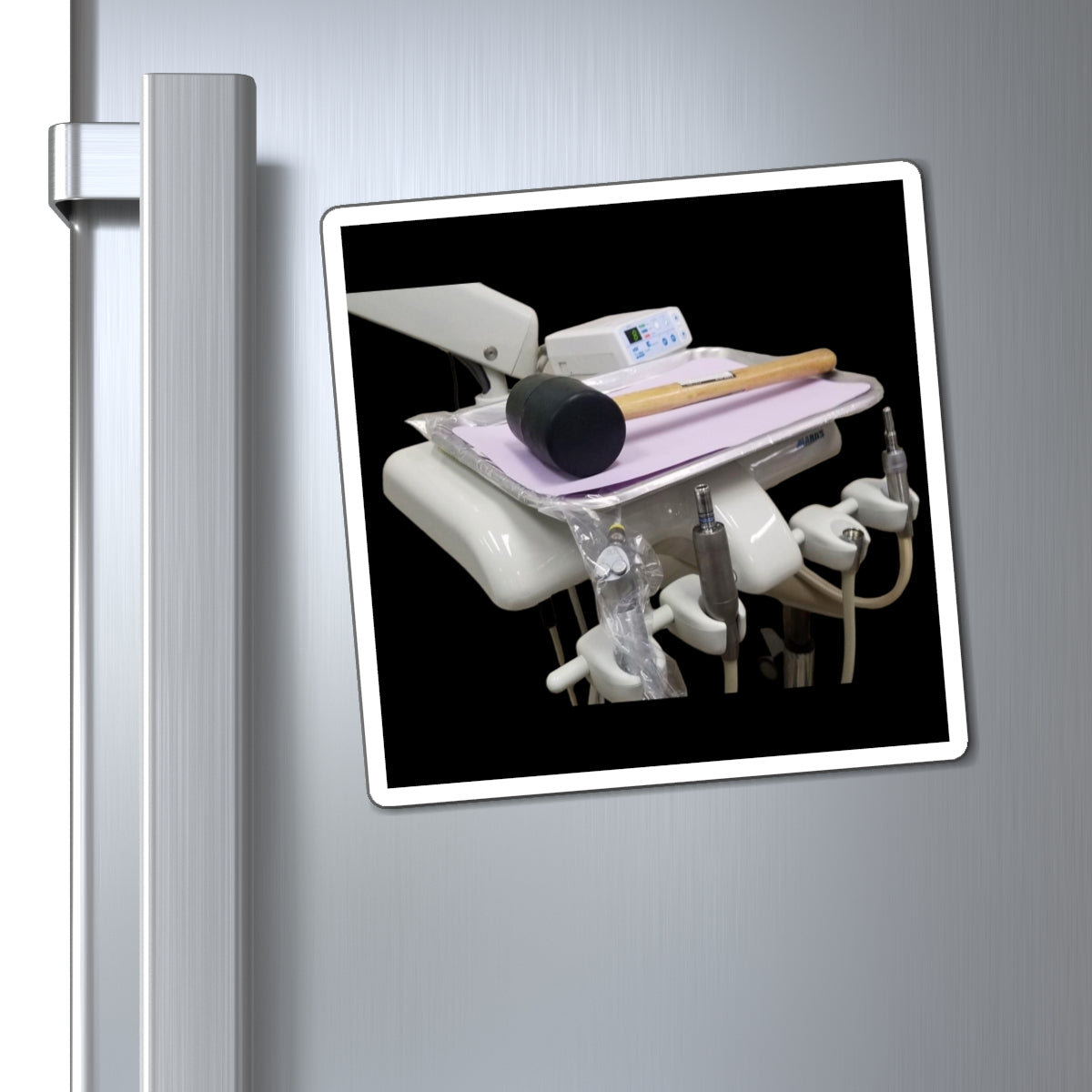 Dental Tools Refrigerator Magnet — Dental Office Decor Magnet