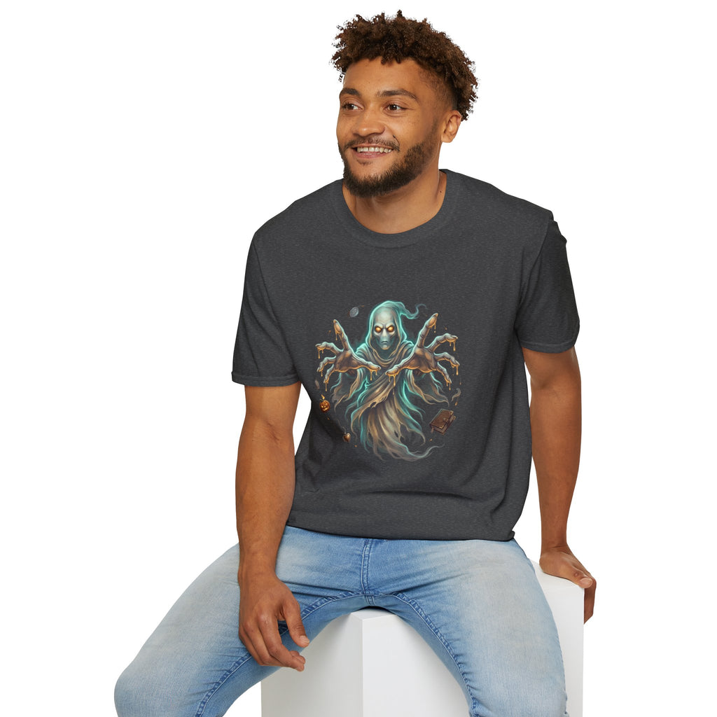 Hooded Specter Halloween Unisex Softstyle T-Shirt