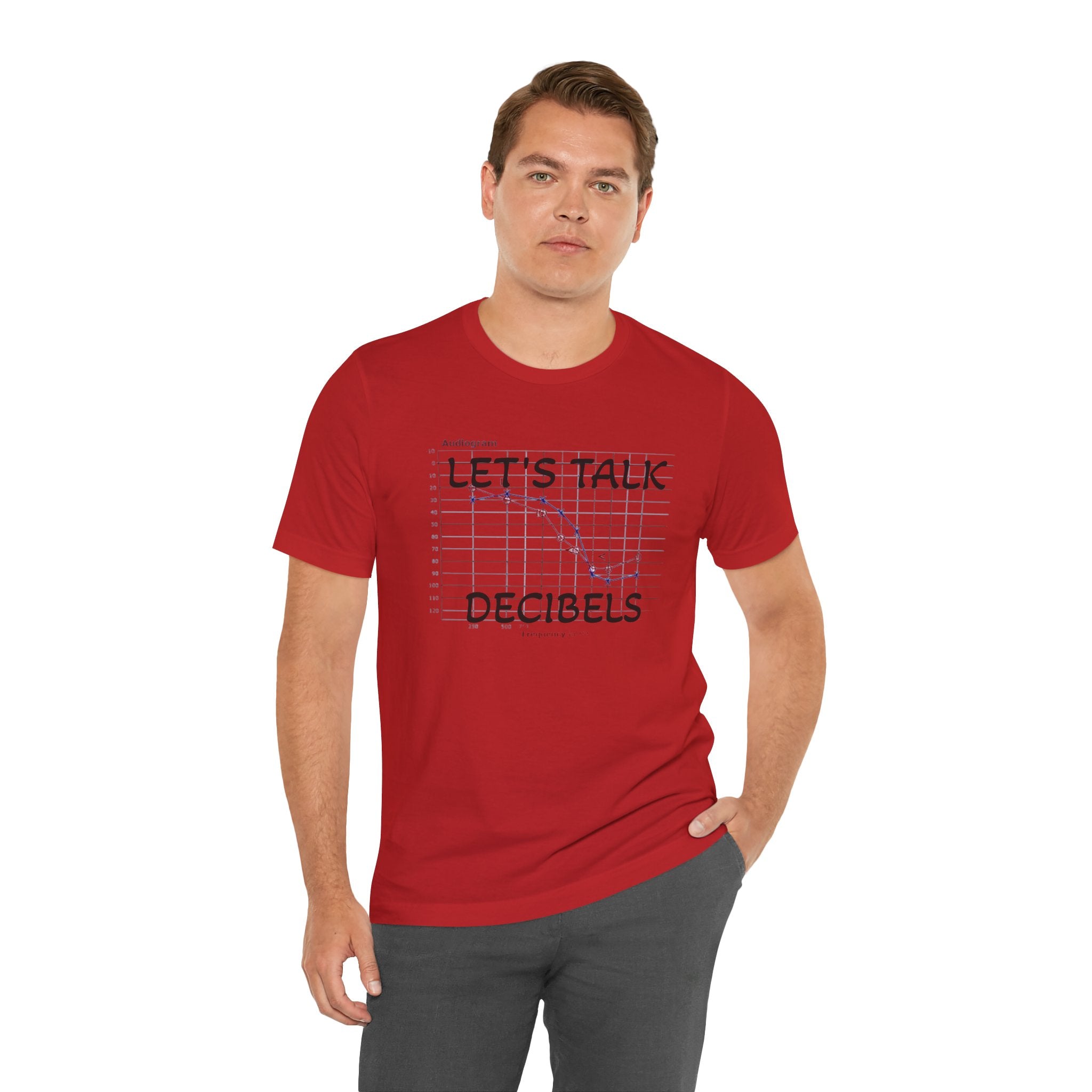 DECIBEL METER Jersey Short Sleeve Tee