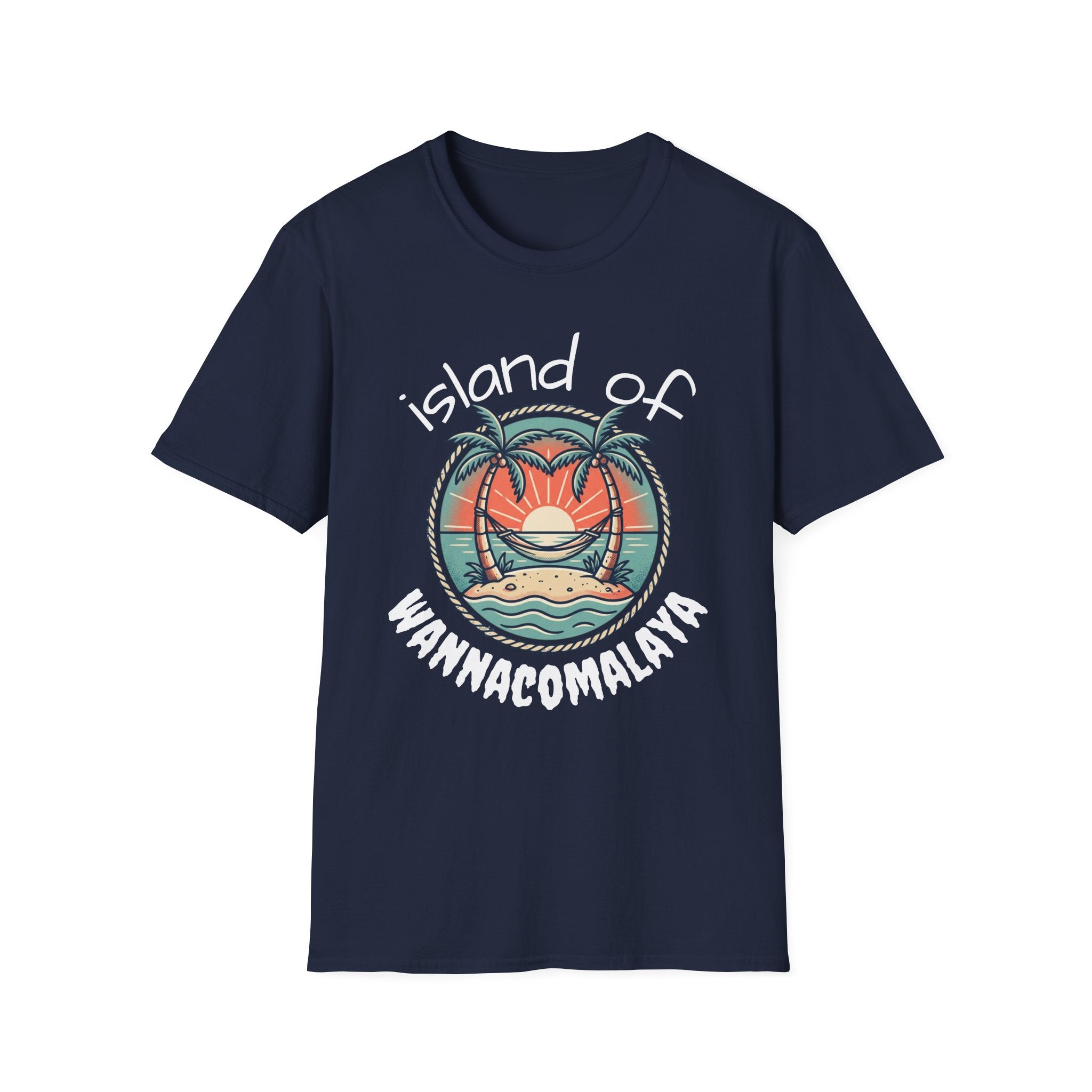 Island of Wannacomalaya Unisex Softstyle T-Shirt